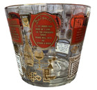 Jeannette Glass Mcm Ice Bucket Cocktail Bar 1950s Mid   century Drink Recipes Vtg