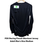 Fox Racing Flexair Blackout Jersey Adult Men s Size Medium Moto Motocross
