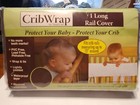 Crib Wrap 1 Side Long Rail Covers For Crib Fits Up To 12  Around Trend Lab New