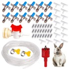 Automatic Rabbit Watering System Kit Nipple Drinker Set For Rabbits New