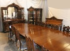 Antique Matching Oak Dining Set - Buffet Table Chairs China - Server - The Best