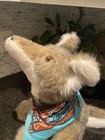 Kathy s Kreations Stuffed Coyote Plush 15    H - Man Made Materials Phoenix  Az