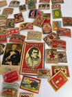 Lot Of 81 Vintage Matchbox Matches Covers Sweden No Boxes Craft Collectable