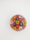 Vintage Art Glass Studio Paperweight  Murano Millefiori