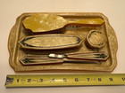 Vintage Vanity Dresser Set  Early mid-20th Century