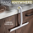 G  tewerk Shower Squeegee For Glass Doors  10  White  10 Inches  White