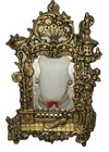 Vintage Ornate Picture Frame Gilded Metal Victorian Style