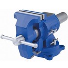 Irwin 4935505 5-inch Multi-purpose Steel Bench Vise Rotating Pipe Jaws Model