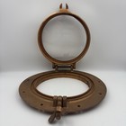 Wilcox Crittenden Wc 7 Bronze Brass Porthole Window Ship Canal Boat Acrylic Pane