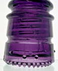 Rr Insulator Cd 113   braille  Raised Dots On Skirt  Dark royal Purple W milk