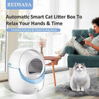 Kitty Cat Litter Box Self Cleaning 75 15l Automatic Cat Litter Box Wifi App