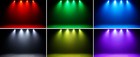 Wireless 6led Dj Stage Par Light Dmx Rgbwa uv Wash Light Wedding Show Uplight