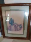 Set Of 2 Vintage Gail Brown Native American Pueblo Southwestren Framed Prints