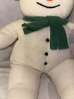 Vtg Eden  the Snowman  Stuffed Plush Raymond Briggs  1998 With Tags