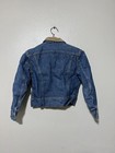 Vintage Lee Storm Riders Blanket Lined Denim Trucker Jean Jacket Youth 16x17