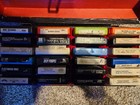 Lot Of 24 Vintage 8-tracks 8 Track Tape Cartridge W Case