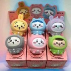 Hot Official Chiikawa Pajama Party Face-changing Pvc Statue Keychain Pendant