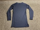 Nike Pro Combat Shirt Mens Large Navy Dri-fit Fitted Long Sleeve Compression