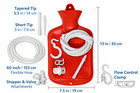 Enema Douche Kit 2 Qt Enema Bag Hose Nozzle Bpa Latex Free