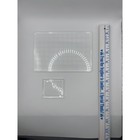 Mixed Lot Of Clear Rubber Acrylic Stamps W Stamping Blocks Flowers Card Making