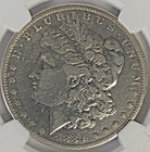 1889  cc  Morgan Silver  1  ngc Vf  Details  - Scarce Date rare Nice Looking        