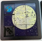 Lot Of 5 Vintage 1993 Damert 3d Sliding Tile Puzzles Star Trek Cat Birds Moon