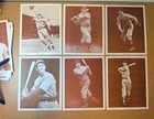  1918-1957 M114 Baseball Magazine Premium Poster Lot Ted Williams John Hopp Foxx