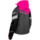 Castle X Code G2 Women s Snowmobile Jacket - Pink Glo silver charcoal