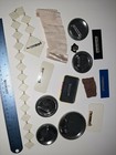 Rare Lot 31 Tri Chem Name Tag Manager Seller Vintage Advertising Buttons Etc Vtg