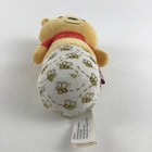 Hallmark Itty Bittys Disney Winnie The Pooh Rattle Plush Stuffed Animal Toy Bee
