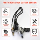    2pcs Up downstream O2 Oxygen Sensor For Kia Optima Sportage Sorento 2 4l 11-15   