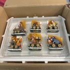 Winnie Pooh Piglet Holiday Express Christmas Train Danbury Mint 6 Pc Set Disney
