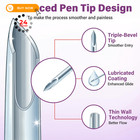 Ezoon 200 Count Pen Tips 32g X 5mm  3 16     Universal Fit  Extra-thin    