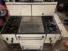 1934 Magic Chef Stove Porcelain Enameled Working Gas Stove  With Working Light