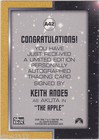 Star Trek The Original Series Tos Season 2 A42 Keith Andes As Akuta Autograph