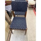 Set A 4 Very Nice Strap Dining Chairs Made In Italy 