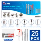 25pcs Thread Repair Tool M6 X 1 0 Wire Insert Kit Car Pro Coil Metric Drill