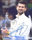 Novak Djokovic Autograph Signed Us Open Tennis Champion 8x10 Photo Acoa