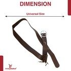 European Dark Gentry Leather Renaissace Knight Templar Medieval Baldric