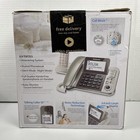 New Panasonic Phone Kx-tgf353 Digital Corded Cordless Answering System Caller Id