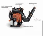 Echo X Series Pb-9010hd 79 9 Cc 2-stroke Gas Backpack Leaf Blower Commercial