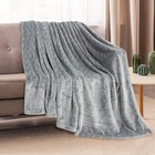 Fleece Blanket Super Soft Cozy Throw Blanket 50  X 60   Lightweight Fuzzy Comfy