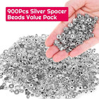 Metal Spacer Beads For Making Bracelet  Necklace  Jewelry Making And Findings Ac