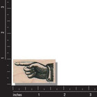 Set Of 2  Vintage Hands Pointing  Rubber Stamp  Finger  Hand  Direction  Media