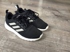 Adidas Lite Racer Cln K Youth Size 2 Black White Cloudfoam Sneakers Bb7051