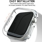 For Apple Watch 3 4 5 6 7 8 se Case Screen Protector 38 40 42 44 41 45 49mm
