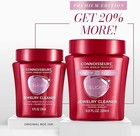Connoisseurs Premium Delicate Jewelry Cleaner 9 6oz Value Size Solution New