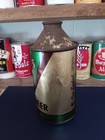 Replica Cone Top Bock Beer Can Kamm s Rusty   Dented Dumper With Cork Cap