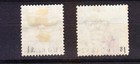 Mauritius 1891 Qv Two Cents Overprints  scott 86-87 
