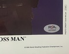Wwe Big Boss Man P-507 Signed 8x10 Original Promo Photo With Psa Coa From 1999